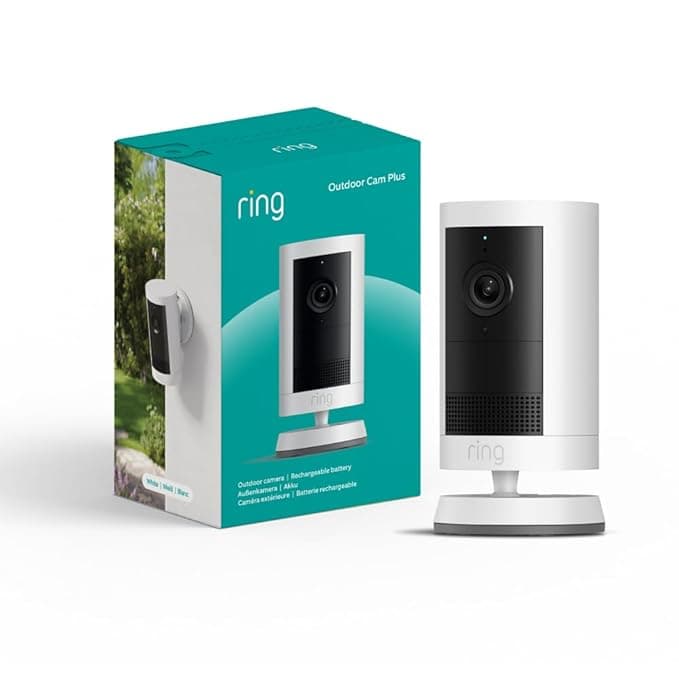 Zu Hause alles im Blick: Ring Außenkamera Plus Akku 40% günstiger