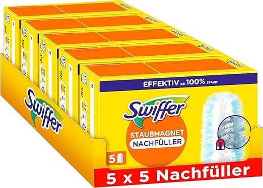 Staub weg in Sekunden: Swiffer Staubmagnet 25er Pack – 30% günstiger