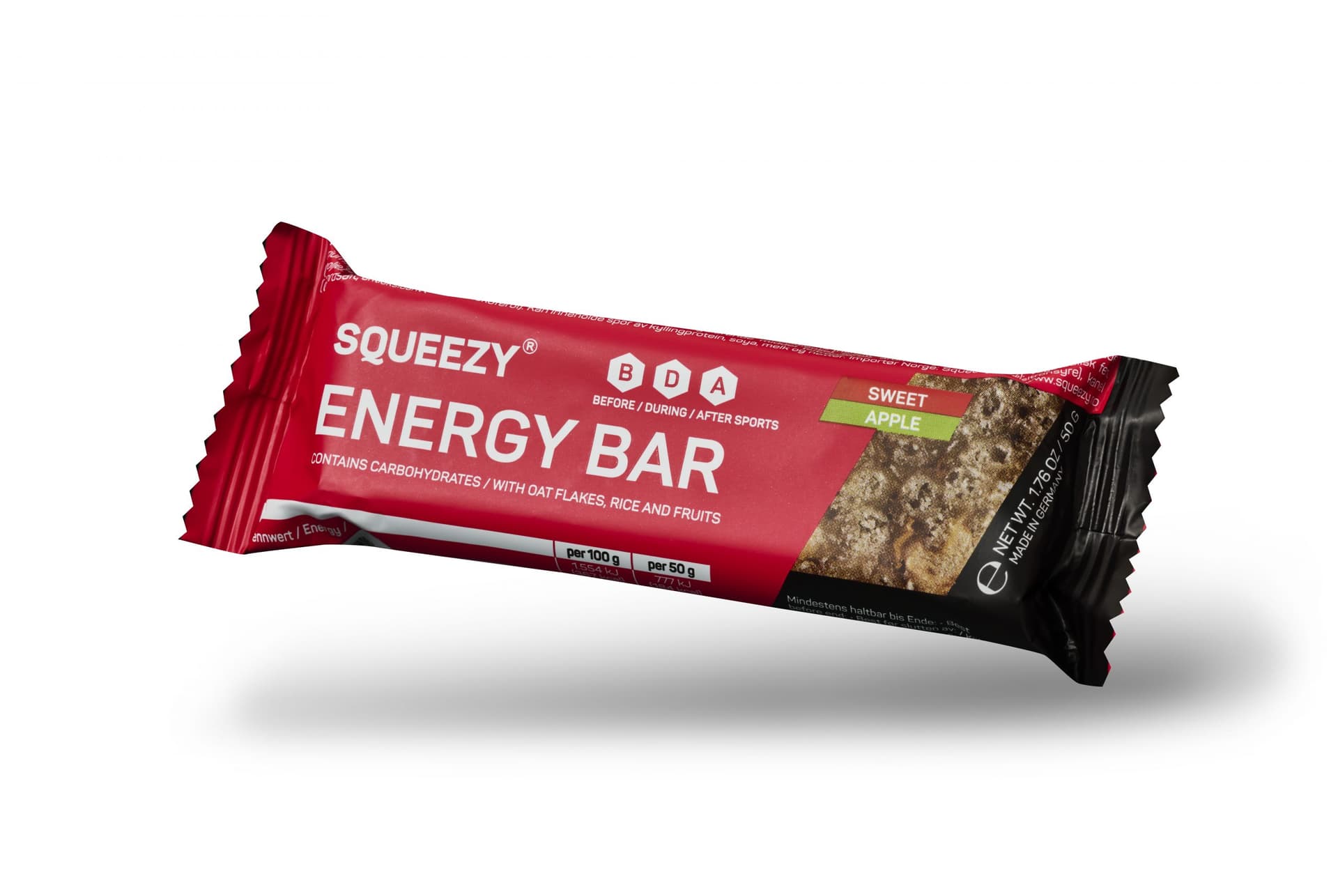 ENERGY BAR APPLE - Einzelriegel á 50 g