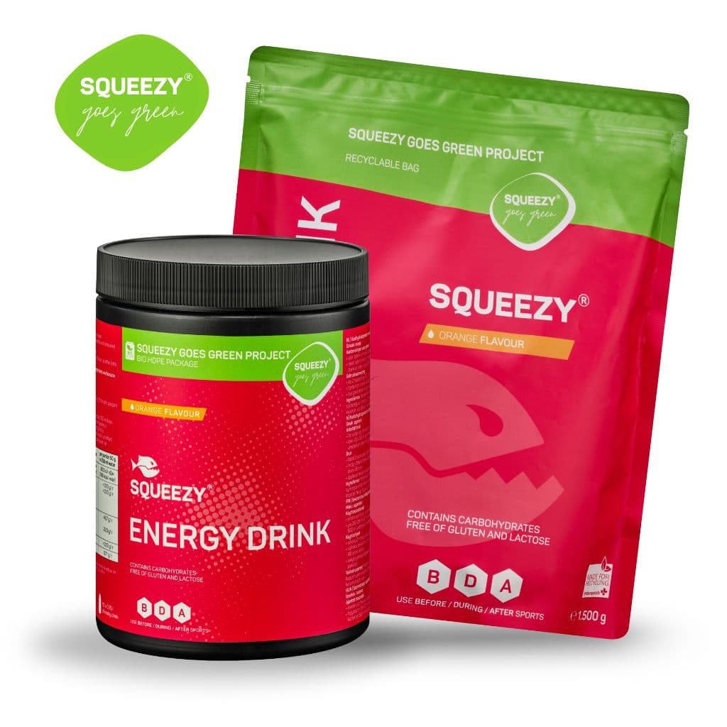ENERGY DRINK ORANGE 650g / 1.500g - Dose á 650 g